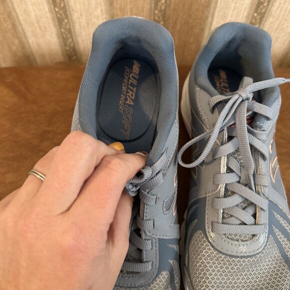 New Balance 496 V3 Walking Women's Sneakers Size 9 Blue/Grey WW496SP3 cushion - Picture 3 of 10